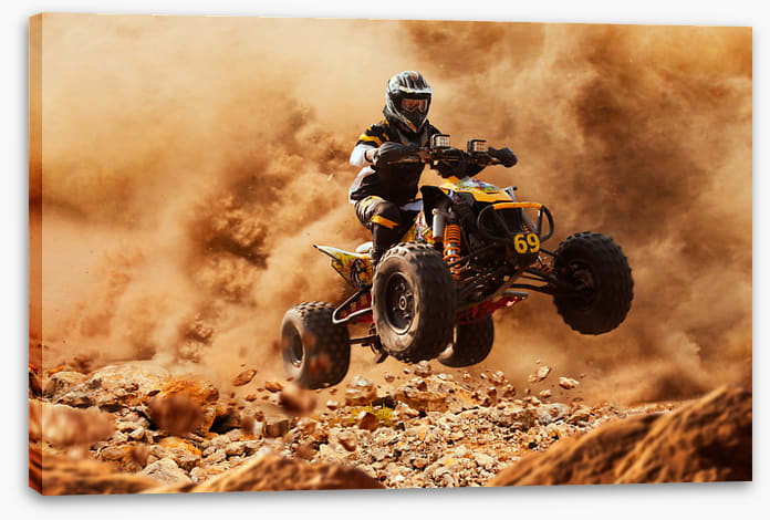 Four wheel flying