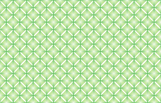 Glimmering green