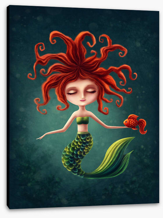 Wild hair mermaid