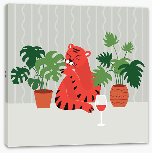 The troubled tiger