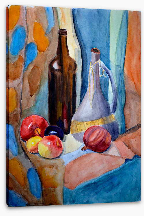 One brown bottle