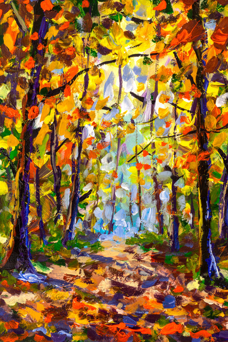 Autumn leaf light
