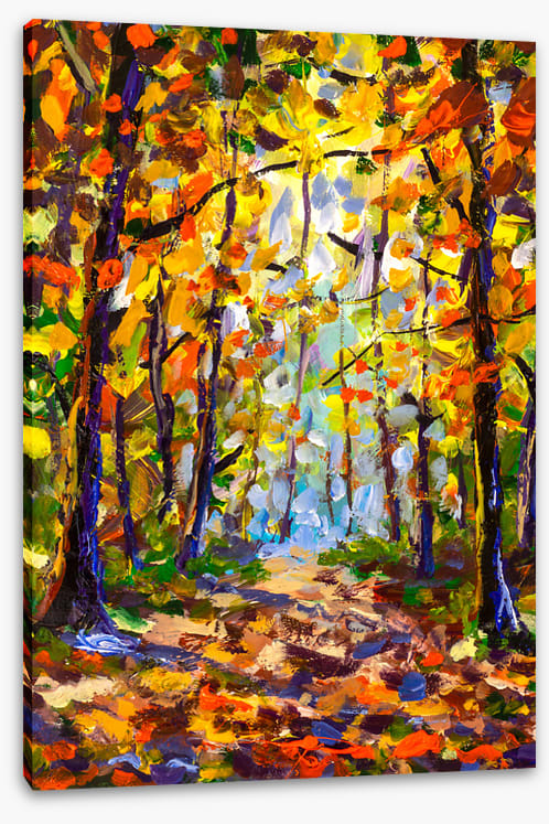 Autumn leaf light