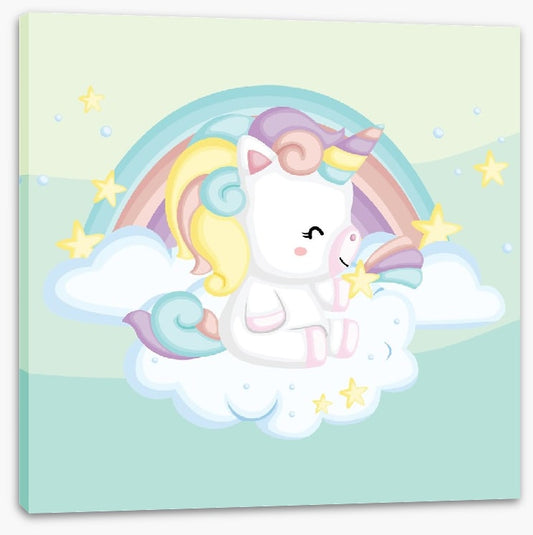Falling stars unicorn