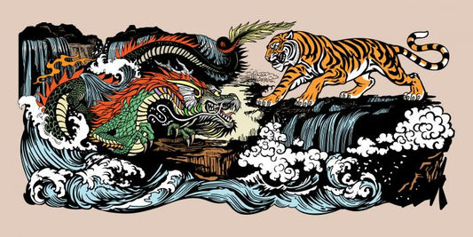 Dragon versus tiger