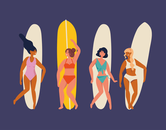 The surfer girls