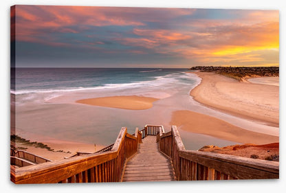 South Port beach sunrise