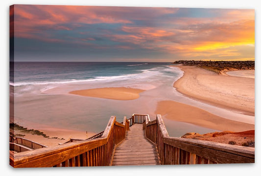 South Port beach sunrise