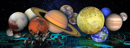 Planet crush panorama
