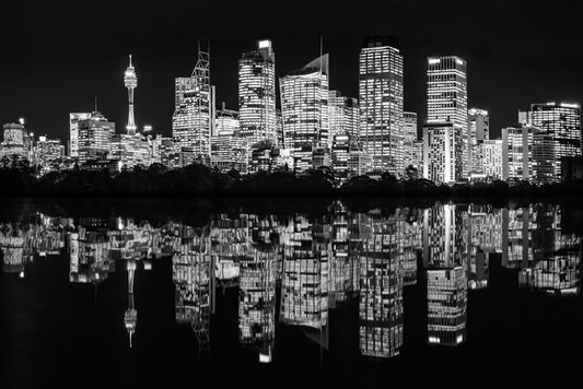 Sydney light reflections