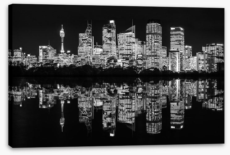 Sydney light reflections