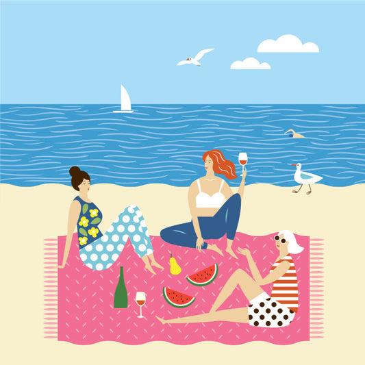 Picnic on the sand