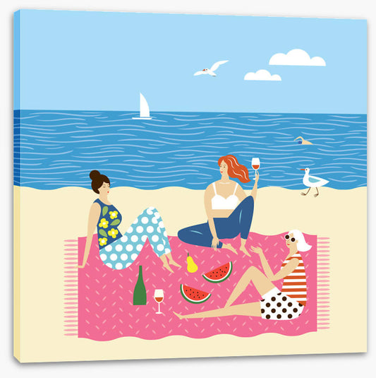Picnic on the sand