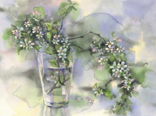 A glass of blossom