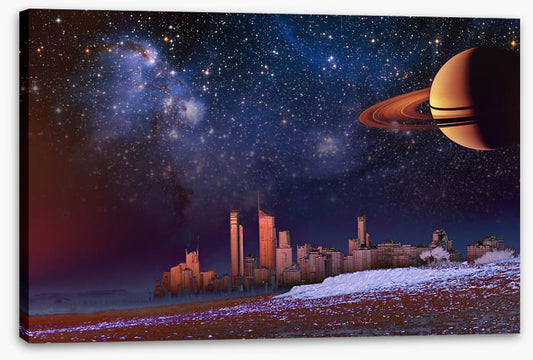 Saturn skyline