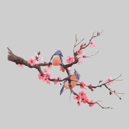 Sakura songbirds