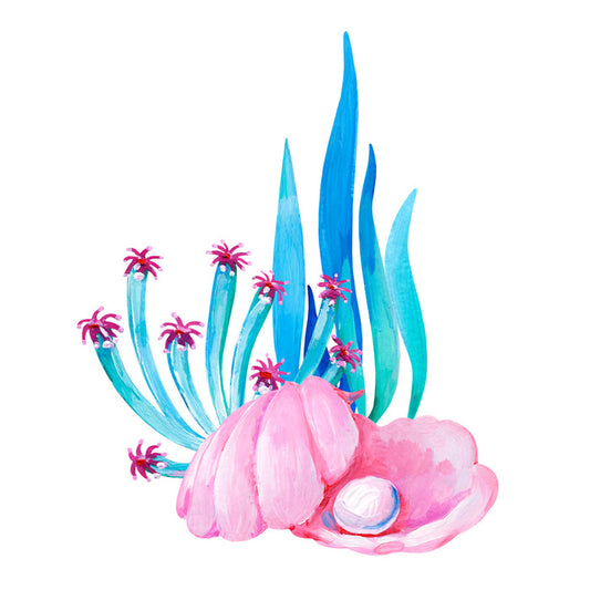 Pink pearl anemone