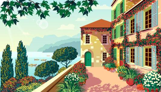That lakeside terrace