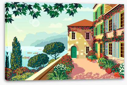 That lakeside terrace