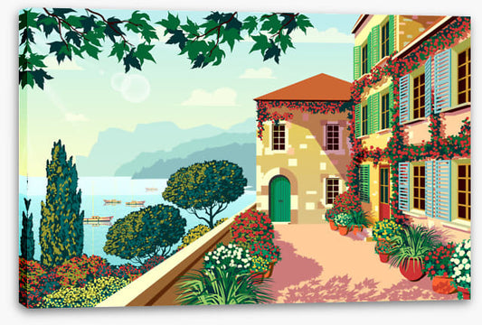That lakeside terrace