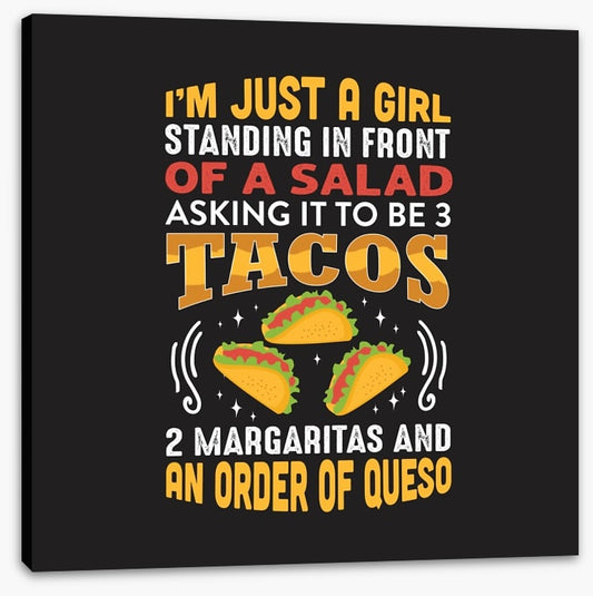 Three tacos