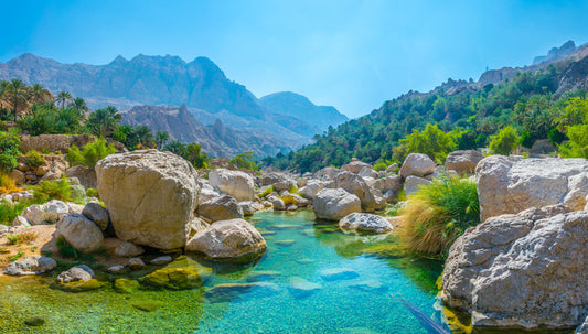 By the turquoise river