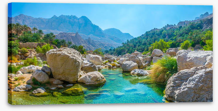 By the turquoise river