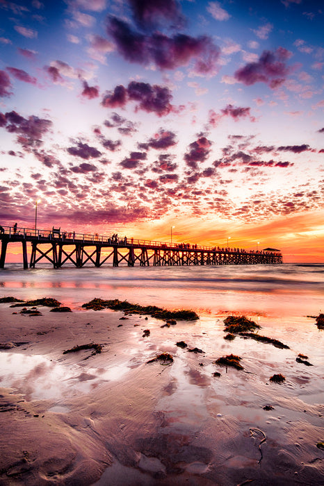 Grange jetty sunset