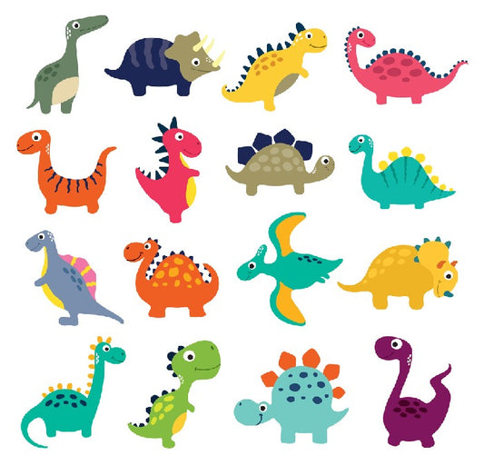 Dinos left and right