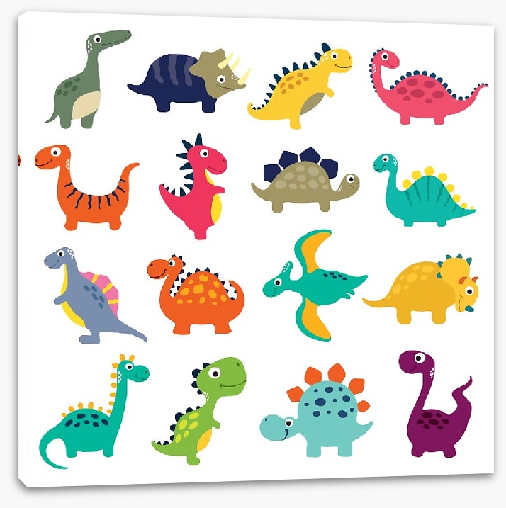 Dinos left and right