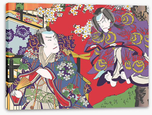 Yoshitsune and Tadanobu