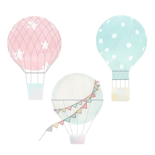 Pastel balloons