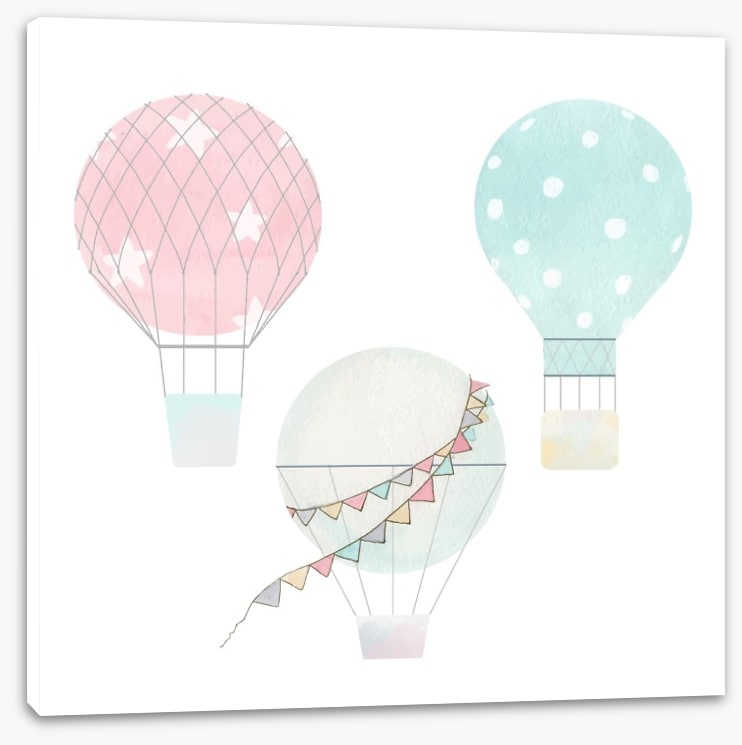 Pastel balloons