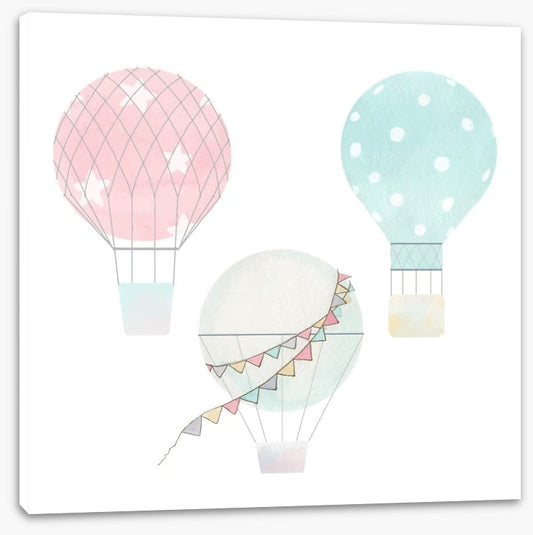Pastel balloons