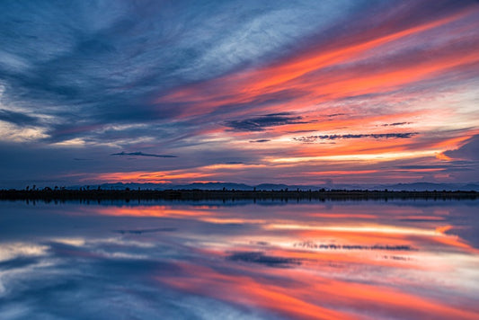 Sunset streaks