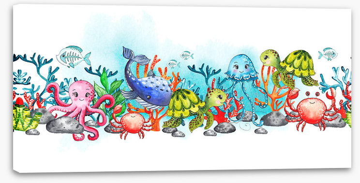 Underwater welcome
