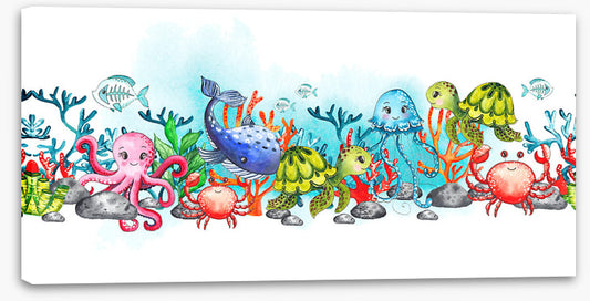 Underwater welcome