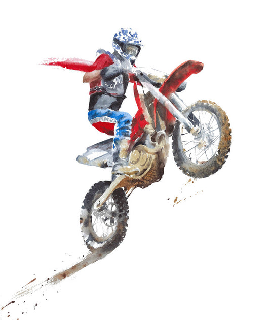 Motocross in motion