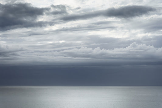 Cloudy but calm