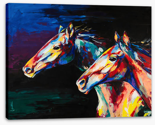 Moonlit mares
