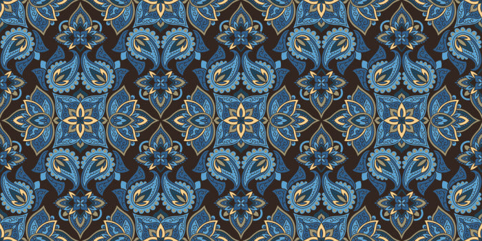 Persian paisley blues