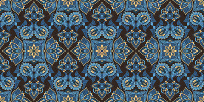 Persian paisley blues