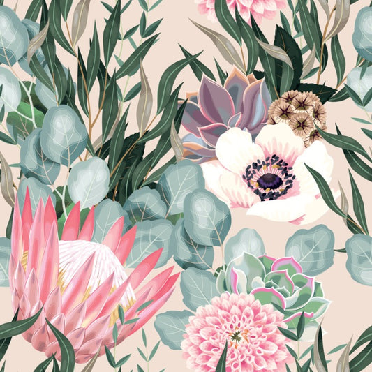 Bush blooms