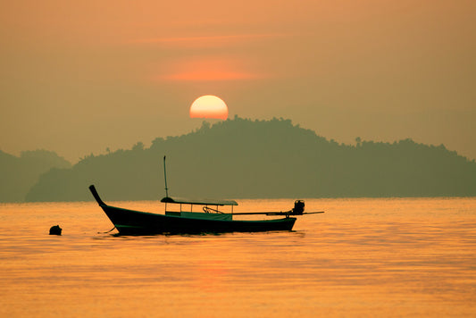 A solitary sunrise
