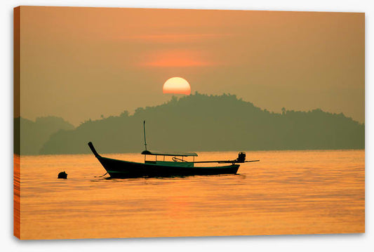 A solitary sunrise
