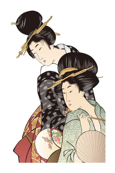Kabuki kimonos