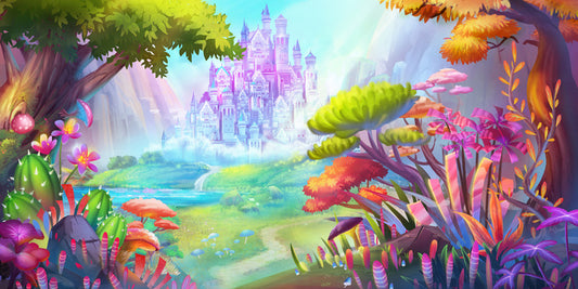 Enchanted forest castle