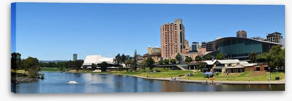 Adelaide skyline from the River Torrens