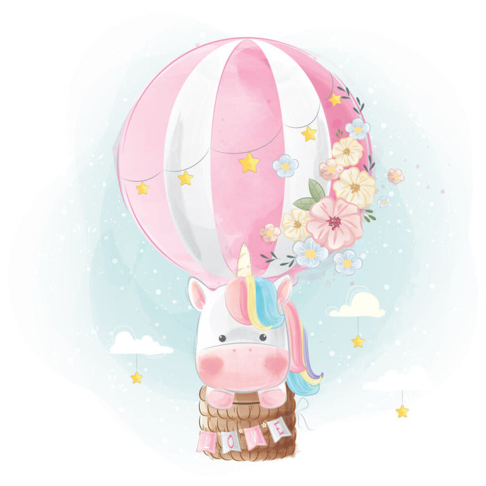 Unicorn in the basket
