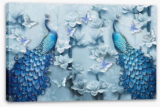 Blue plumes